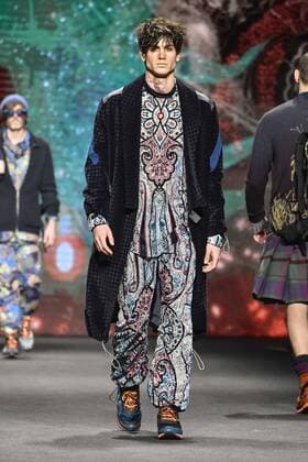 Milan Men s Fashion Week Fall Winter 2017 2018. Milano Moda Uomo, autunno inverno 2017 2018 .ETRO fashionshow Pictured: model  Copyright: xRiccardoxGiordanoxSickix xIPAx