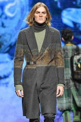 Milan Men s Fashion Week Fall Winter 2017 2018. Milano Moda Uomo, autunno inverno 2017 2018 .ETRO fashionshow Pictured: model  Copyright: xRiccardoxGiordanoxSickix xIPAx