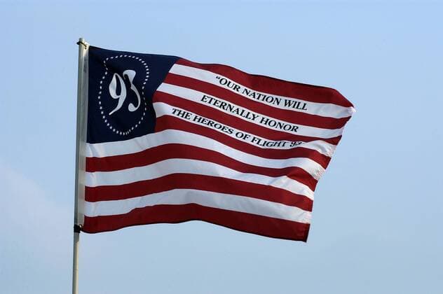 20 Jahre Anschläge vom 11. September: Gedenkkultur in den USA Sep 10, 2006; Shanksville, PA, USA; For the 5th anniversary of United Flight 93 on 9-11 a temporary memorial was set up for United Flight 93, that was thwarted by hijackers and crashed in a grassy field on September 11, 2001 in Shanksville, PA, 80 miles south of Pittsburgh. Mandatory - ZUMAc97_ 20060910_dan_c97_189