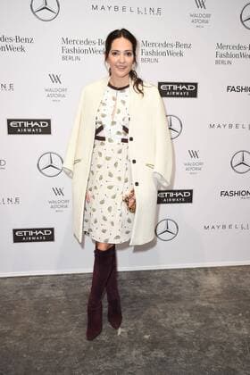 Johanna Klum bei der Dorothee Schumacher Modenschau am 17.01.2017 im Rahmen der Mercedes-Benz Fashion Week Herbst Winter 2017 in Berlin MBFW Fashionweek 2017 Januar in Berlin- Dorothee Schumacher Fashionshow 