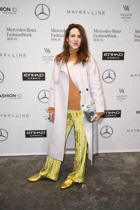 Julia Malik bei der Dorothee Schumacher Modenschau am 17.01.2017 im Rahmen der Mercedes-Benz Fashion Week Herbst Winter 2017 in Berlin MBFW Fashionweek 2017 Januar in Berlin- Dorothee Schumacher Fashionshow 