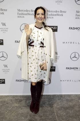 Johanna Klum bei der Dorothee Schumacher Fashion Show auf der Mercedes-Benz Fashion Week Berlin Autumn Winter 2017. Berlin, 17.01.2017 Foto:xS.xGabschx xFuturexImage