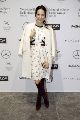 Johanna Klum bei der Dorothee Schumacher Fashion Show auf der Mercedes-Benz Fashion Week Berlin Autumn Winter 2017. Berlin, 17.01.2017 Foto:xS.xGabschx xFuturexImage