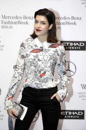 Marie Nasemann bei der Dorothee Schumacher Fashion Show auf der Mercedes-Benz Fashion Week Berlin Autumn Winter 2017. Berlin, 17.01.2017 Foto:xS.xGabschx xFuturexImage
