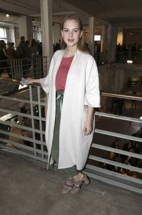 Alicia von Rittberg bei der Dorothee Schumacher Fashion Show auf der Mercedes-Benz Fashion Week Berlin Autumn Winter 2017. Berlin, 17.01.2017 Foto:xS.xGabschx xFuturexImage