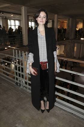 Lea van Acken bei der Dorothee Schumacher Fashion Show auf der Mercedes-Benz Fashion Week Berlin Autumn Winter 2017. Berlin, 17.01.2017 Foto:xS.xGabschx xFuturexImage