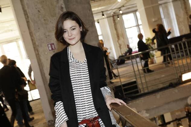 Lea van Acken bei der Dorothee Schumacher Fashion Show auf der Mercedes-Benz Fashion Week Berlin Autumn Winter 2017. Berlin, 17.01.2017 Foto:xS.xGabschx xFuturexImage
