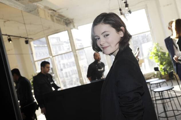Lea van Acken bei der Dorothee Schumacher Fashion Show auf der Mercedes-Benz Fashion Week Berlin Autumn Winter 2017. Berlin, 17.01.2017 Foto:xS.xGabschx xFuturexImage