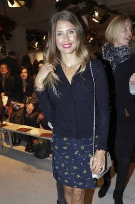 Cathy Hummels bei der Dorothee Schumacher Fashion Show auf der Mercedes-Benz Fashion Week Berlin Autumn Winter 2017. Berlin, 17.01.2017 Foto:xS.xGabschx xFuturexImage