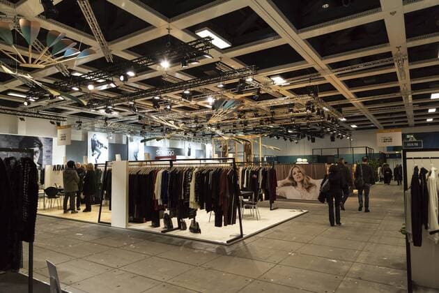 Messehalle auf der Fashion Week in Berlin am 17.01.2017 Messehalle auf der Fashion Week in Berlin am 17.01.2017