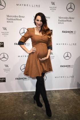 Marla Blumenblatt bei der Holy Ghost Modenschau am 17.01.2017 im Rahmen der Mercedes-Benz Fashion Week Herbst Winter 2017 in Berlin MBFW Fashionweek 2017 Januar in Berlin- Holy Ghost Fashionshow 