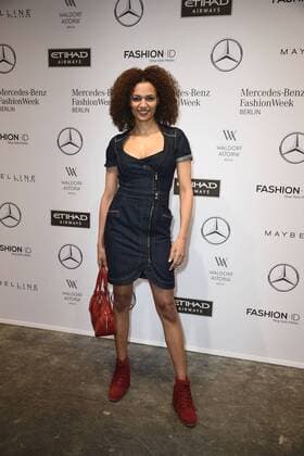 Francisca Urio bei der Holy Ghost Modenschau am 17.01.2017 im Rahmen der Mercedes-Benz Fashion Week Herbst Winter 2017 in Berlin MBFW Fashionweek 2017 Januar in Berlin- Holy Ghost Fashionshow 