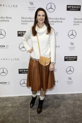Katrin Wrobel bei der Holy Ghost Fashion Show auf der Mercedes-Benz Fashion Week Berlin Autumn Winter 2017. Berlin, 17.01.2017 Foto:xS.xGabschx xFuturexImage