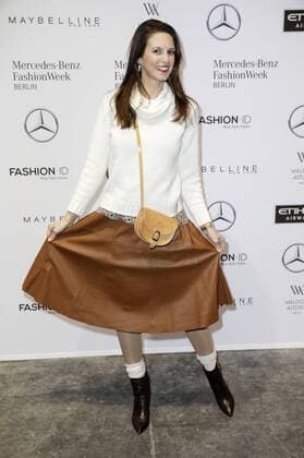 Katrin Wrobel bei der Holy Ghost Fashion Show auf der Mercedes-Benz Fashion Week Berlin Autumn Winter 2017. Berlin, 17.01.2017 Foto:xS.xGabschx xFuturexImage