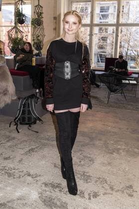 Anna Hiltrop bei der Holy Ghost Fashion Show auf der Mercedes-Benz Fashion Week Berlin Autumn Winter 2017. Berlin, 17.01.2017 Foto:xK.xWernerx xFuturexImage