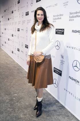 Katrin Wrobel bei der Holy Ghost Fashion Show auf der Mercedes-Benz Fashion Week Berlin Autumn Winter 2017. Berlin, 17.01.2017 Foto:xK.xWernerx xFuturexImage