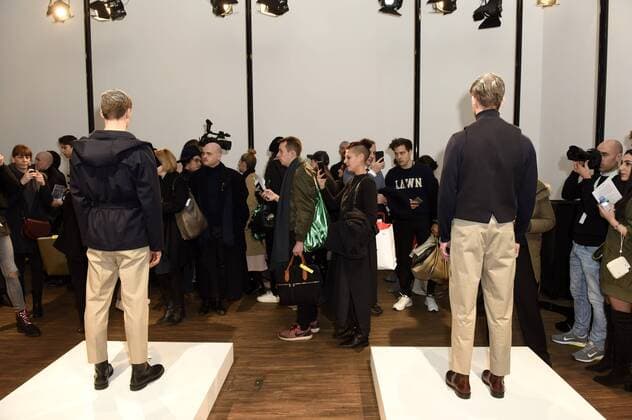 Models bei der Brachman Fashion Show auf der Mercedes-Benz Fashion Week Berlin Autumn Winter 2017. Berlin, 17.01.2017 Foto:xF.xKernx xFuturexImage