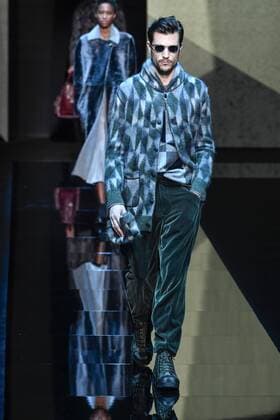 Milan Men s Fashion Week Fall Winter 2017 2018. Milano Moda Uomo, autunno inverno 2017 2018 .Giorgio Armani fashionshow Pictured: model  Copyright: xRiccardoxGiordanoxSickix xIPAx