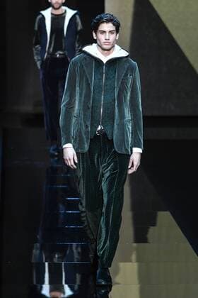Milan Men s Fashion Week Fall Winter 2017 2018. Milano Moda Uomo, autunno inverno 2017 2018 .Giorgio Armani fashionshow Pictured: model  Copyright: xRiccardoxGiordanoxSickix xIPAx