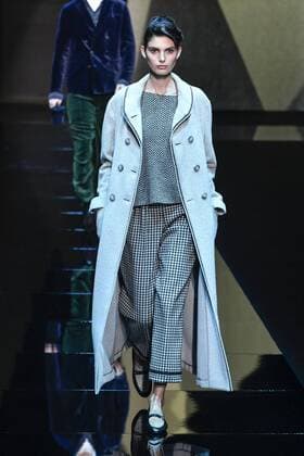 Milan Men s Fashion Week Fall Winter 2017 2018. Milano Moda Uomo, autunno inverno 2017 2018 .Giorgio Armani fashionshow Pictured: model  Copyright: xRiccardoxGiordanoxSickix xIPAx