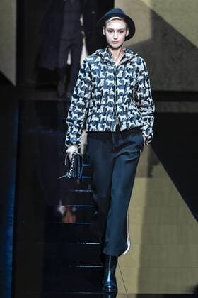 Milan Men s Fashion Week Fall Winter 2017 2018. Milano Moda Uomo, autunno inverno 2017 2018 .Giorgio Armani fashionshow Pictured: model  Copyright: xRiccardoxGiordanoxSickix xIPAx