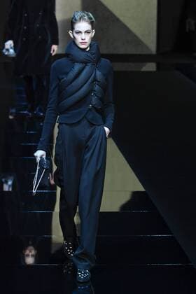 Milan Men s Fashion Week Fall Winter 2017 2018. Milano Moda Uomo, autunno inverno 2017 2018 .Giorgio Armani fashionshow Pictured: model  Copyright: xRiccardoxGiordanoxSickix xIPAx