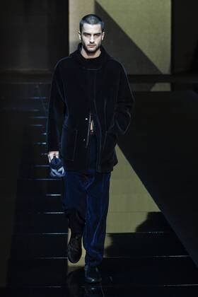 Milan Men s Fashion Week Fall Winter 2017 2018. Milano Moda Uomo, autunno inverno 2017 2018 .Giorgio Armani fashionshow Pictured: model  Copyright: xRiccardoxGiordanoxSickix xIPAx