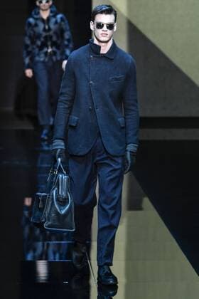 Milan Men s Fashion Week Fall Winter 2017 2018. Milano Moda Uomo, autunno inverno 2017 2018 .Giorgio Armani fashionshow Pictured: model  Copyright: xRiccardoxGiordanoxSickix xIPAx
