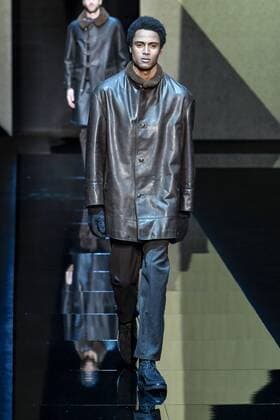 Milan Men s Fashion Week Fall Winter 2017 2018. Milano Moda Uomo, autunno inverno 2017 2018 .Giorgio Armani fashionshow Pictured: model  Copyright: xRiccardoxGiordanoxSickix xIPAx