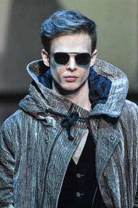 Milan Men s Fashion Week Fall Winter 2017 2018. Milano Moda Uomo, autunno inverno 2017 2018 .Giorgio Armani fashionshow Pictured: model  Copyright: xRiccardoxGiordanoxSickix xIPAx