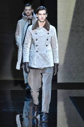Milan Men s Fashion Week Fall Winter 2017 2018. Milano Moda Uomo, autunno inverno 2017 2018 .Giorgio Armani fashionshow Pictured: model  Copyright: xRiccardoxGiordanoxSickix xIPAx