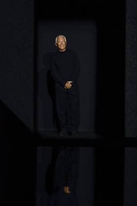 Milan Men s Fashion Week Fall Winter 2017 2018. Milano Moda Uomo, autunno inverno 2017 2018 .Giorgio Armani fashionshow Pictured: model  Copyright: xRiccardoxGiordanoxSickix xIPAx