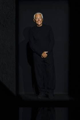 Milan Men s Fashion Week Fall Winter 2017 2018. Milano Moda Uomo, autunno inverno 2017 2018 .Giorgio Armani fashionshow Pictured: model  Copyright: xRiccardoxGiordanoxSickix xIPAx