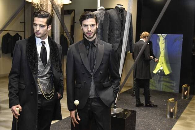 Milan Men s Fashion Week Fall Winter 2017 2018. Milano Moda Uomo, autunno inverno 2017 2018 . Carlo Pignatelli presentation Pictured: model  Copyright: xRiccardoxGiordanoxSickix xIPAx