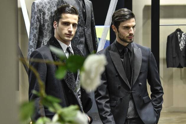 Milan Men s Fashion Week Fall Winter 2017 2018. Milano Moda Uomo, autunno inverno 2017 2018 . Carlo Pignatelli presentation Pictured: model  Copyright: xRiccardoxGiordanoxSickix xIPAx