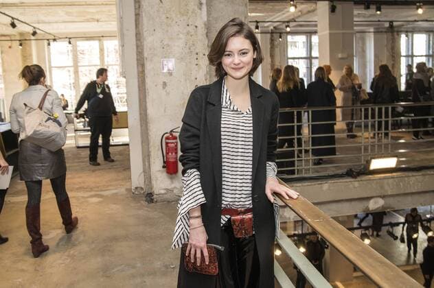 Lea von Acken bei der Dorothee Schumacher Fashion Show auf der Mercedes-Benz Fashion Week Berlin Autumn Winter 2017. Berlin, 17.01.2017 Foto:xK.xWernerx xFuturexImage