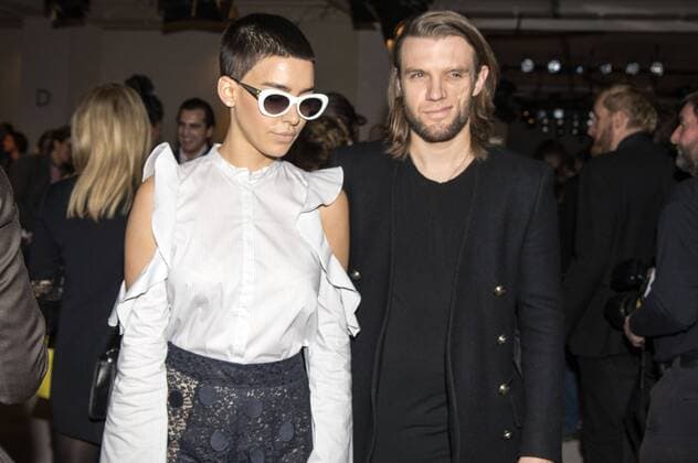 Alina Süggeler und Andreas Weizel (Fida Gold) bei der Dorothee Schumacher Fashion Show auf der Mercedes-Benz Fashion Week Berlin Autumn Winter 2017. Berlin, 17.01.2017 Foto:xK.xWernerx xFuturexImage