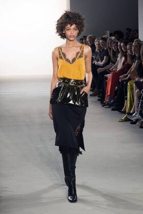 Model bei der Dorothee Schumacher Fashion Show auf der Mercedes-Benz Fashion Week Berlin Autumn Winter 2017. Berlin, 17.01.2017 Foto:xK.xWernerx xFuturexImage