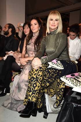 Monica Ivancan und Johanna Klum bei der Lena Hoschek Modenschau am 17.01.2017 im Rahmen der Mercedes-Benz Fashion Week Herbst Winter 2017 in Berlin MBFW Fashionweek 2017 Januar in Berlin- Lena Hoschek Fashionshow 