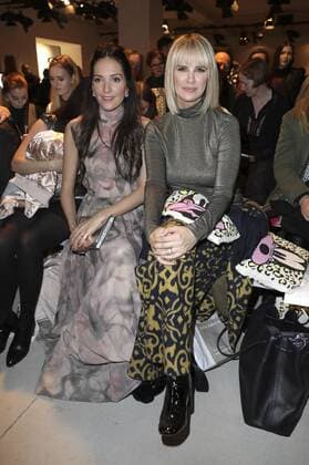Johanna Klum und Monica Ivancan bei der Lena Hoschek Fashion Show auf der Mercedes-Benz Fashion Week Berlin Autumn Winter 2017. Berlin, 17.01.2017 Foto:xS.xGabschx xFuturexImage