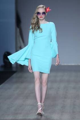 A model presents creations of the Mexican brand Close during the opening runway of the 66th Intermoda in Guadalajara, Jalisco, Mexico, 17 January 2017. Intermoda is the biggest exhibition of the fashion industry in Latin America. OPENING OF THE 66TH INTERMODA IN GUADALAJARA !ACHTUNG: NUR REDAKTIONELLE NUTZUNG!  MEX002 20170117-636202869881841217