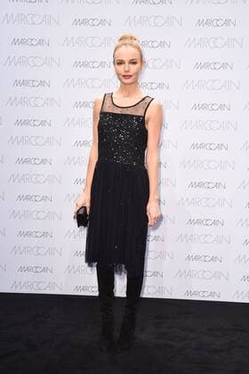 Kate Bosworth bei der Ankunft zur Marc Cain Modenschau am 17.01.2017 im Rahmen der Mercedes-Benz Fashion Week Herbst Winter 2017 in Berlin MBFW Fashionweek 2017 Januar in Berlin- Marc Cain Fashionshow 