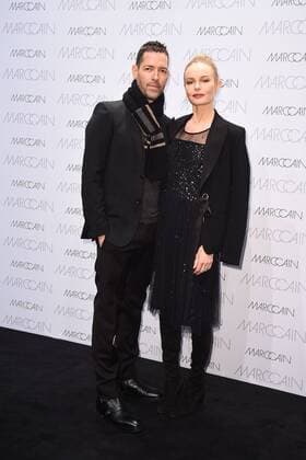 Kate Bosworth und ihr Ehemann Michael Polish bei der Ankunft zur Marc Cain Modenschau am 17.01.2017 im Rahmen der Mercedes-Benz Fashion Week Herbst Winter 2017 in Berlin MBFW Fashionweek 2017 Januar in Berlin- Marc Cain Fashionshow 