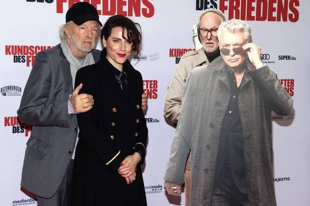 Michael Gwisdek und Antje Traue bei der Weltpremiere des Kinofilms Kundschafter des Friedens im Kino International. Berlin, 17.01.2017 Foto:xA.xBuggex xFuturexImage