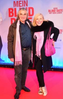 Mein Blind Date mit dem Leben Weltpremiere in Mathäser Filmpalast am 17. Januar 2017 Susanne Wiebe mit Dr. Karsten Temm