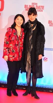 Mein Blind Date mit dem Leben Weltpremiere in Mathäser Filmpalast am 17. Januar 2017 Yoko Higuchi-Zitzmann und Tanja Ziegler (Produzenten)