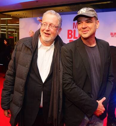 Mein Blind Date mit dem Leben Weltpremiere in Mathäser Filmpalast am 17. Januar 2017 Marc Rothemund(Regisseur) mit Martin Moszkowicz (Constantin Film)