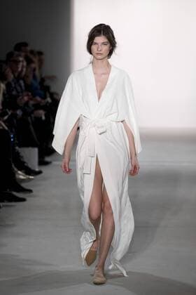 January 17, 2017 - Berlin, Germany - A model runs the runway at Holy Ghost fashion show during the Mercedes-Benz Berlin Fashion Week Autumn Winter 2017 in Berlin, Germany on January 17, 2017. Berlin Germany  - ZUMAn230 20170117_zaa_n230_202