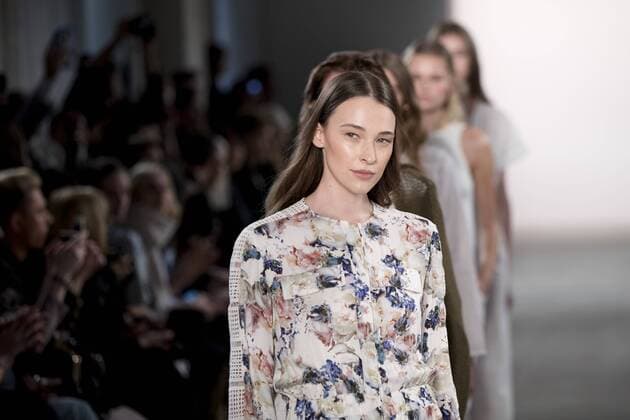 January 17, 2017 - Berlin, Germany - Models run the runway at Holy Ghost fashion show during the Mercedes-Benz Berlin Fashion Week Autumn Winter 2017 in Berlin, Germany on January 17, 2017. Berlin Germany  - ZUMAn230 20170117_zaa_n230_212