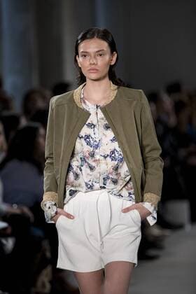 January 17, 2017 - Berlin, Germany - A model runs the runway at Holy Ghost fashion show during the Mercedes-Benz Berlin Fashion Week Autumn Winter 2017 in Berlin, Germany on January 17, 2017. Berlin Germany  - ZUMAn230 20170117_zaa_n230_200